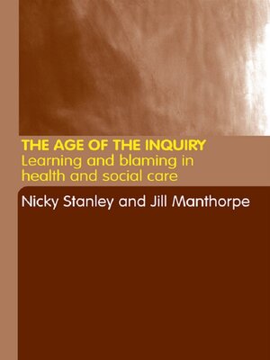 cover image of The Age of the Inquiry